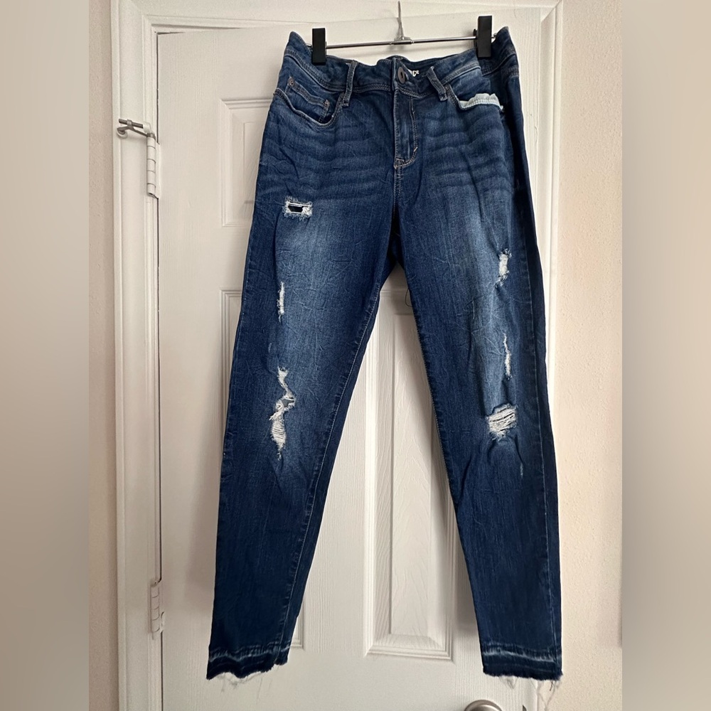 American Rag Cie Distressed Skinny Jeans